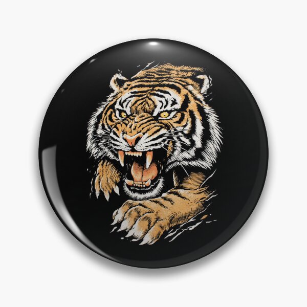 Item preview, Fierce Tiger Stripes Design designed and sold by Blurbean.