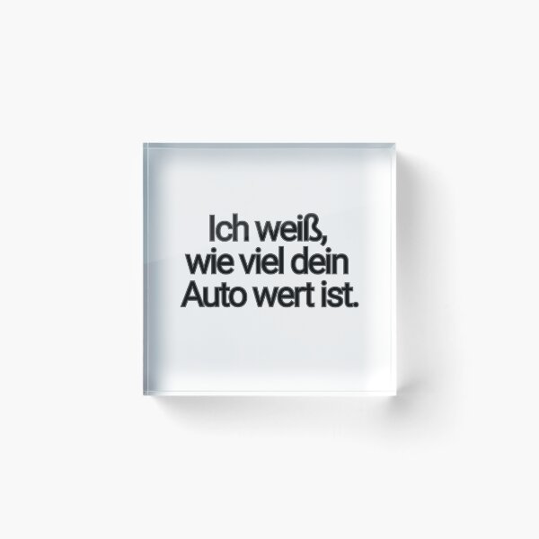 Item preview, I know how much your car is worth – Meme Design designed and sold by Domci.