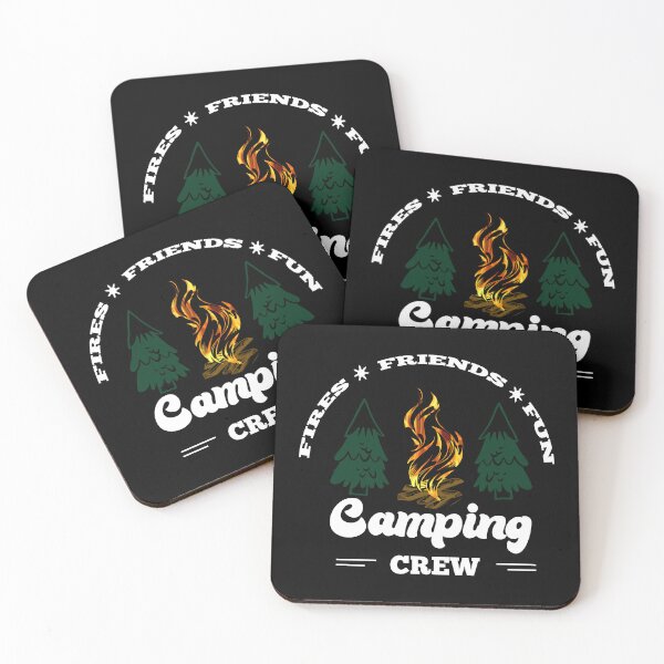 Item preview,  "Fires Friends Fun Camping Crew" designed and sold by Soukito.