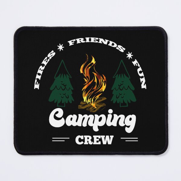 Item preview,  "Fires Friends Fun Camping Crew" designed and sold by Soukito.