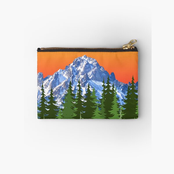Item preview, Retro Sunset Mountain Hiking designed and sold by Echo Aesthetics.