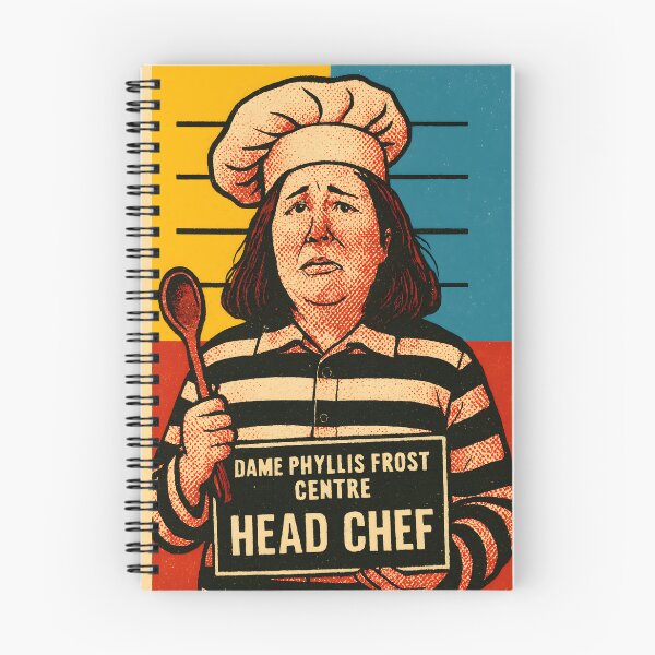 Item preview, Erin Patterson head chef designed and sold by Pixel Propaganda.