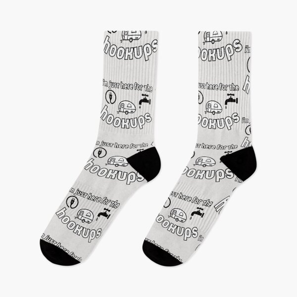 Item preview, I’m just here for the hookups camping rv funny saying designed and sold by missdebi27.