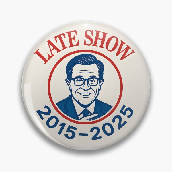 Item preview, Stephen Colbert: The Late Show -2015 to 2025 designed and sold by Pixel Propaganda.