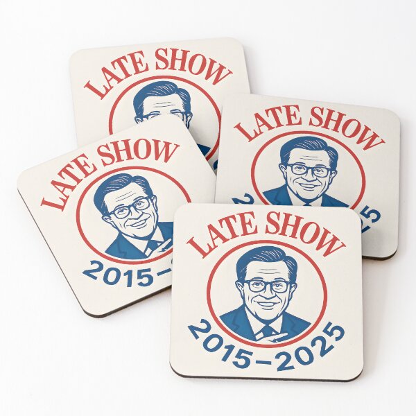Item preview, Stephen Colbert: The Late Show -2015 to 2025 designed and sold by Pixel Propaganda.