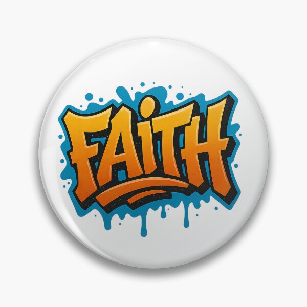 Item preview, Bold Graffiti "FAITH" Street Art Design – Urban Style Lettering designed and sold by DeepLife.