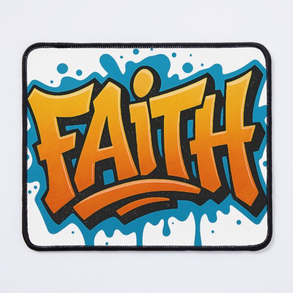 Item preview, Bold Graffiti "FAITH" Street Art Design – Urban Style Lettering designed and sold by DeepLife.