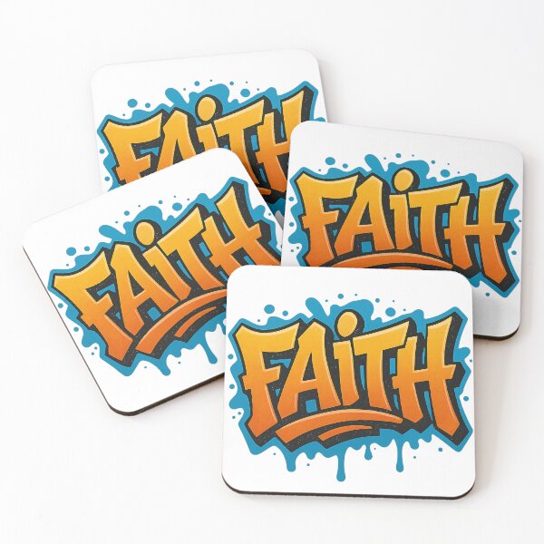 Item preview, Bold Graffiti "FAITH" Street Art Design – Urban Style Lettering designed and sold by DeepLife.