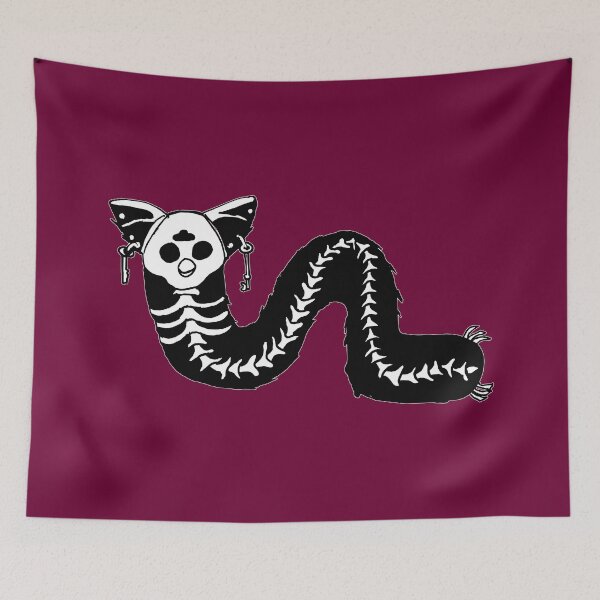 Item preview, Spooky Skeleton Furb designed and sold by CaffeineCraftedCreations.