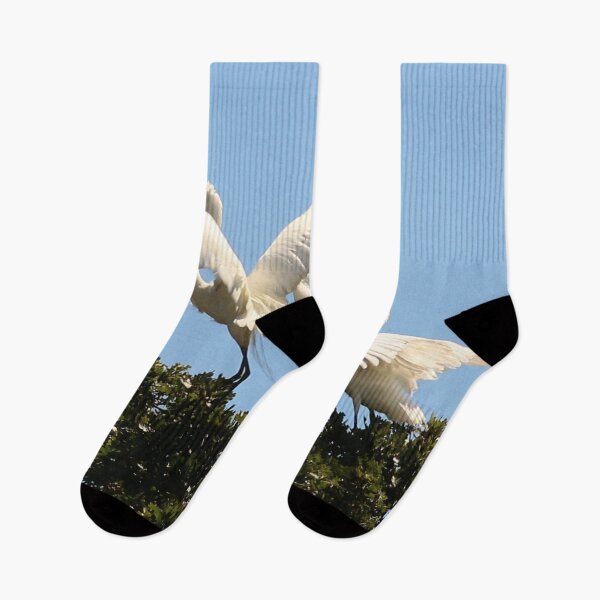 Item preview, Great Egret with Fledglings designed and sold by Photos by Michael J. Mesmer.