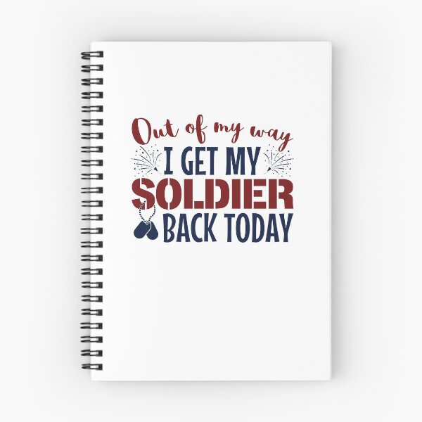 Item preview, Military Spouse Out Of My Way I Get My Soldier Back Today designed and sold by jaygo.