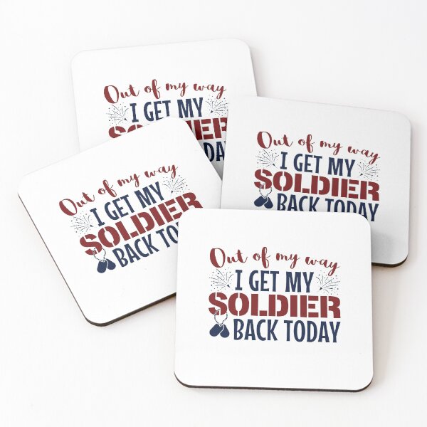 Item preview, Military Spouse Out Of My Way I Get My Soldier Back Today designed and sold by jaygo.