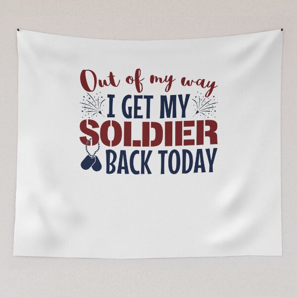 Item preview, Military Spouse Out Of My Way I Get My Soldier Back Today designed and sold by jaygo.