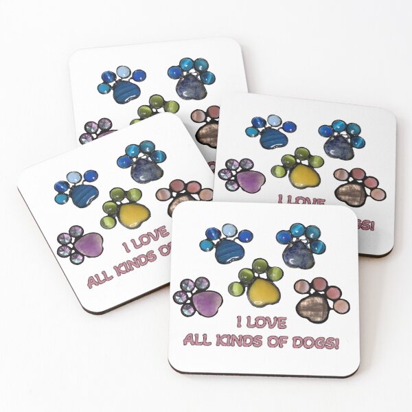 Item preview, I Love all Kinds of Dogs! designed and sold by kamkam19.