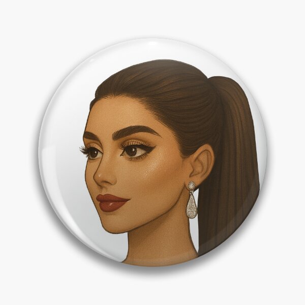 Item preview, NO is a full sentence – Glamorous confident woman sticker designed and sold by Together-in-calm.