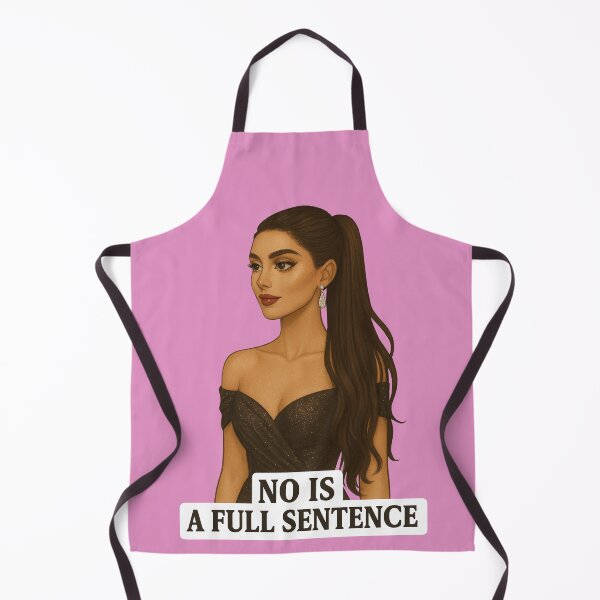 Item preview, NO is a full sentence – Glamorous confident woman sticker designed and sold by Together-in-calm.
