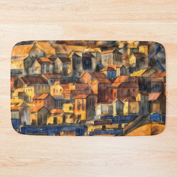 Item preview, Sunlit Village designed and sold by plugsnpixels.