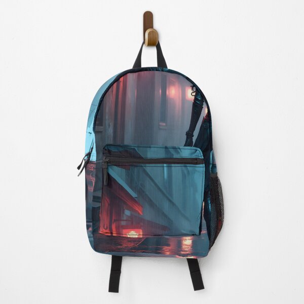 Item preview, Neon Shadows: The Cybernetic Wanderer designed and sold by oanaunciuleanu.