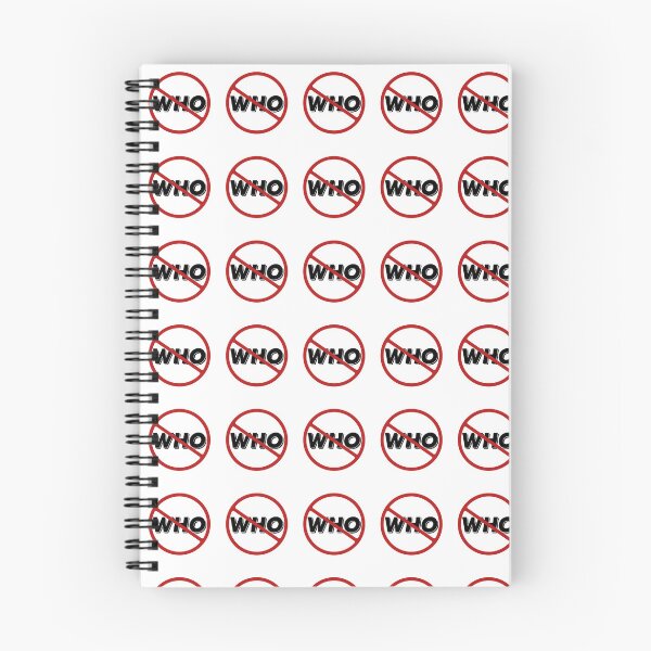 Item preview, Prohibited WHO Sign, Signage, Red Circle, Control,  designed and sold by AASparksDesigns.