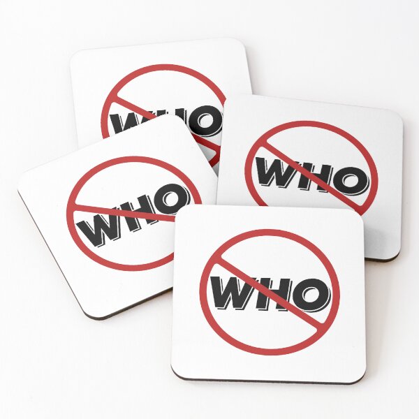 Item preview, Prohibited WHO Sign, Signage, Red Circle, Control,  designed and sold by AASparksDesigns.