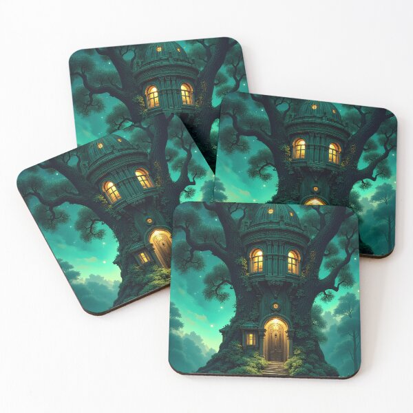 Item preview, The Enchanted Treehouse Sanctuary designed and sold by oanaunciuleanu.