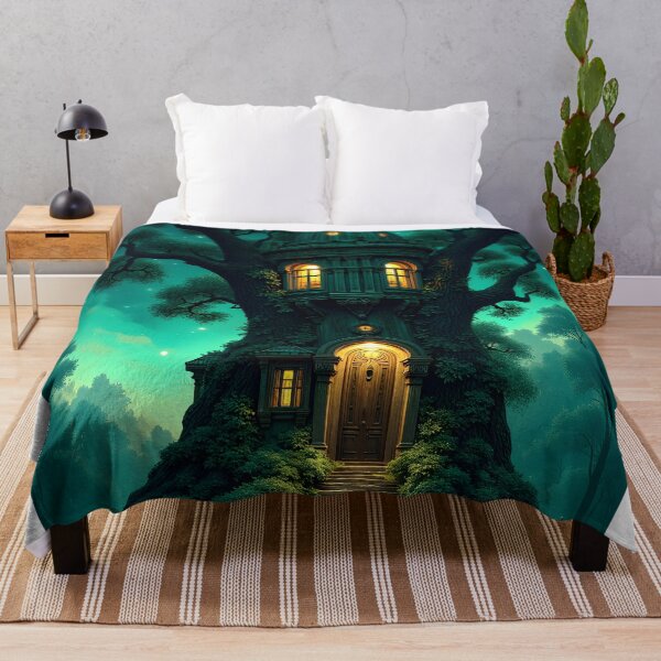 Item preview, The Enchanted Treehouse Sanctuary designed and sold by oanaunciuleanu.