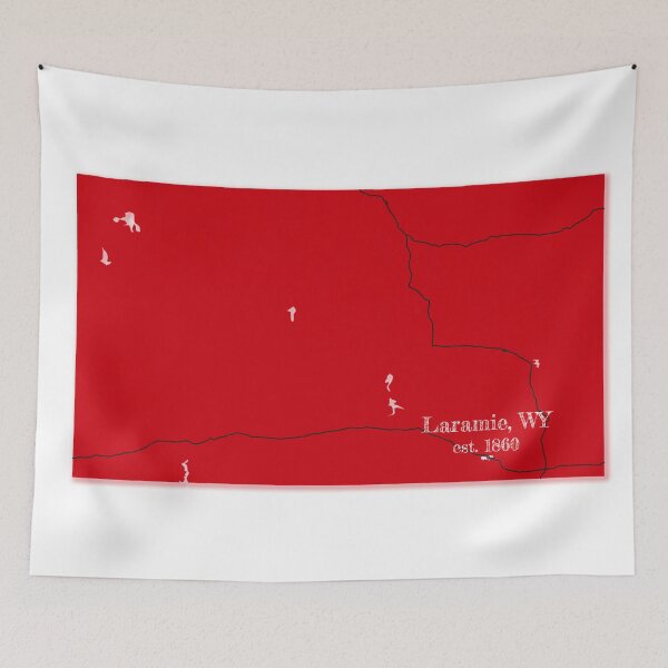 Item preview, Laramie, WY [Red] designed and sold by PhilbonianDezin.