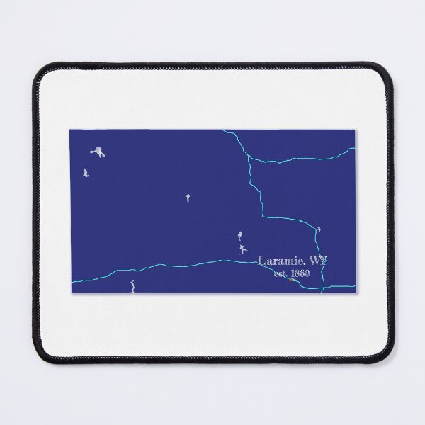 Item preview, Laramie, WY [Azul] designed and sold by PhilbonianDezin.