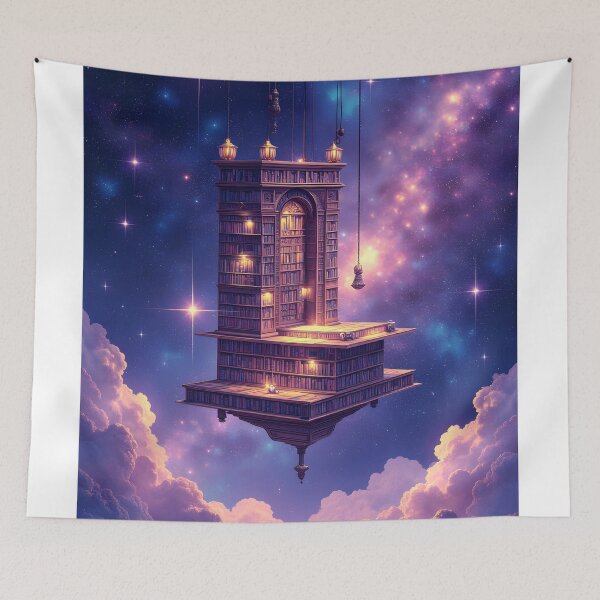 Item preview, Celestial Library of Dreams designed and sold by oanaunciuleanu.
