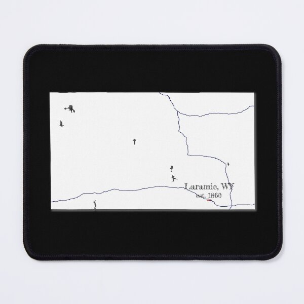 Item preview, Laramie, WY [White] designed and sold by PhilbonianDezin.