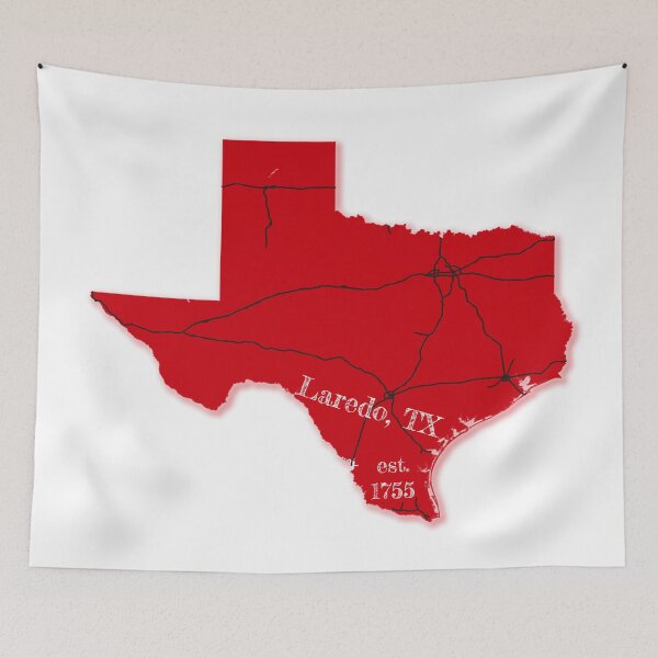 Item preview, Laredo, TX [Red] designed and sold by PhilbonianDezin.