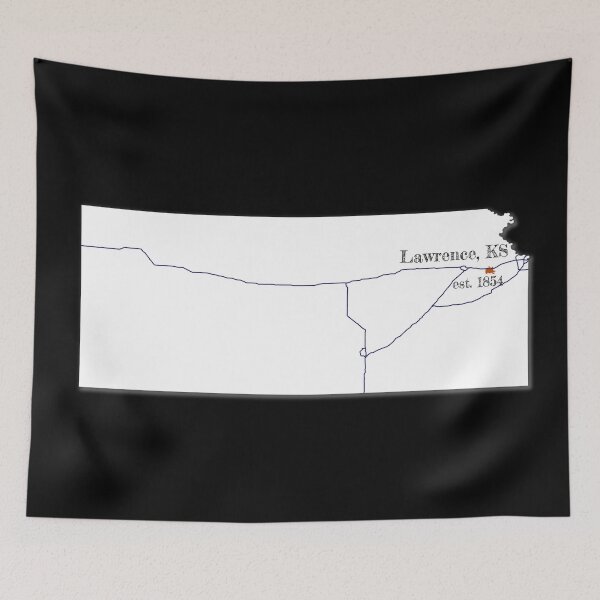 Item preview, Lawrence, KS [Blue] designed and sold by PhilbonianDezin.