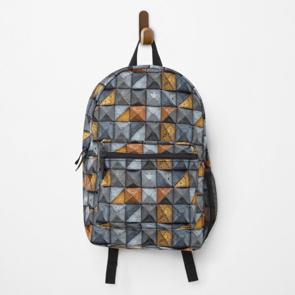 Item preview, Textured Concrete Pyramids with Rust Accents designed and sold by NTGUILTY.