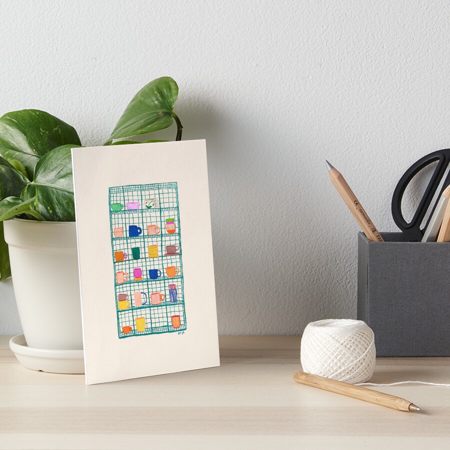 Item preview, Art Board Print designed and sold by epascal.