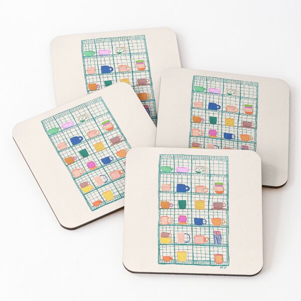 Item preview, Coffee Cup Collection designed and sold by Erin Pascal Designs.