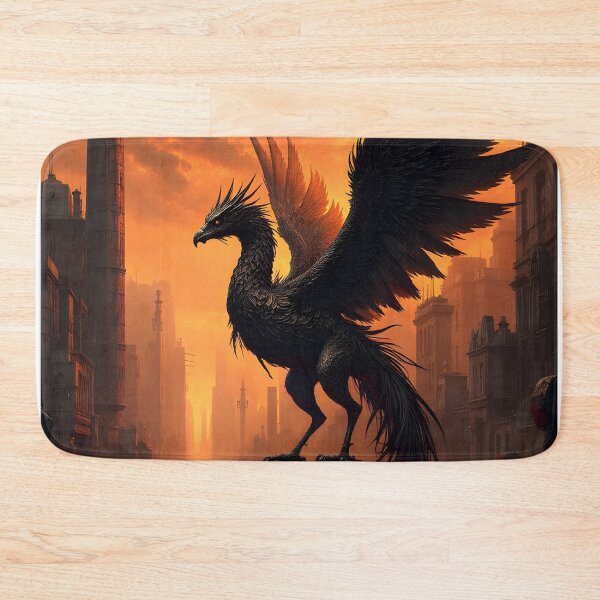 Item preview, The Phoenix of the Burning City designed and sold by oanaunciuleanu.