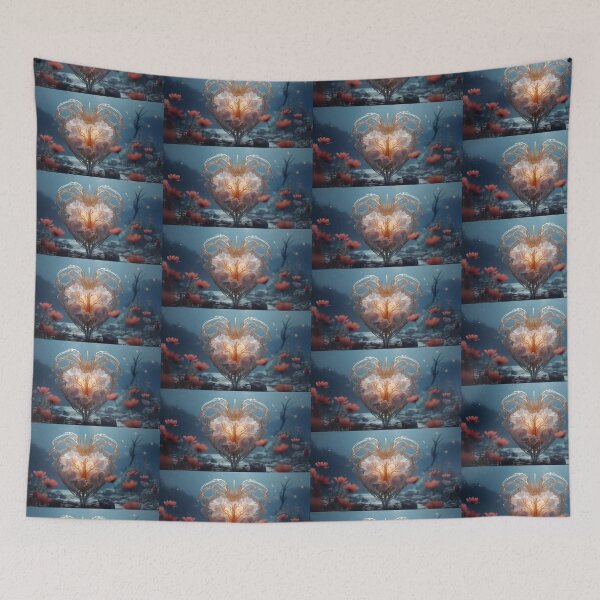 Item preview, Heart with Flowers Underwater designed and sold by Fragile Prints.