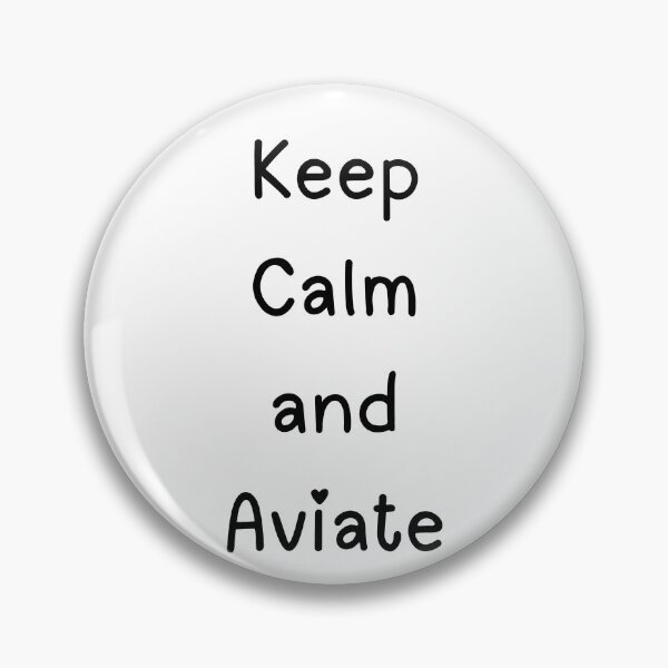 Item preview, Keep Calm and Aviate – Aviation Quote in Lulu Style designed and sold by AirmanTalha.
