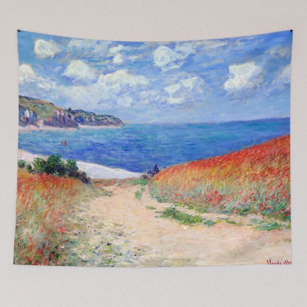Item preview, Claude Monet - Path in the Wheat Fields at Pourville designed and sold by Jon-Baran.