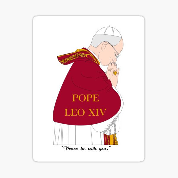 Item preview, Pope Leo XIV  designed and sold by mstevensonrb1.