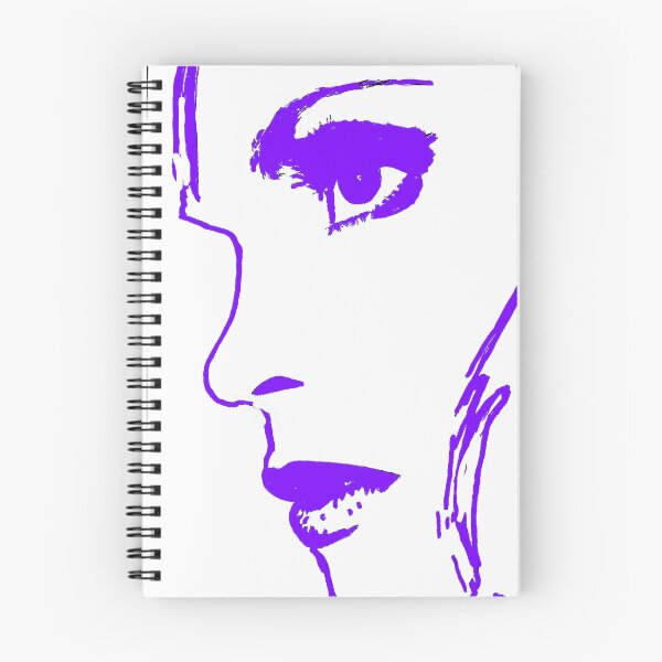 Item preview, Christina Ricci side profile  designed and sold by Chad's Fresh Art.