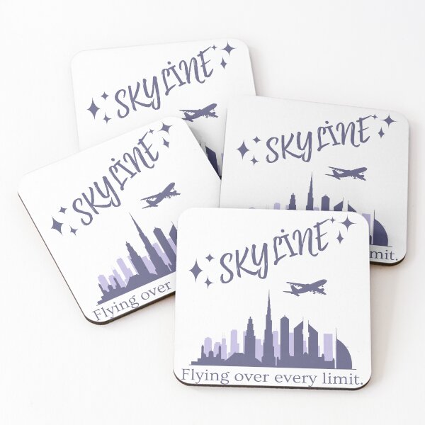 Item preview, Skyline – Flying Over Every Limit | Aviation & Cityscape Design designed and sold by AirmanTalha.