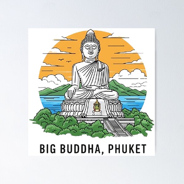 Item preview, Big Buddha, Phuket designed and sold by likbatonboot.