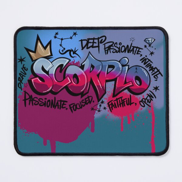 Item preview, Scorpio Graffiti – Urban Zodiac Street Art Design designed and sold by Szpaku desart .