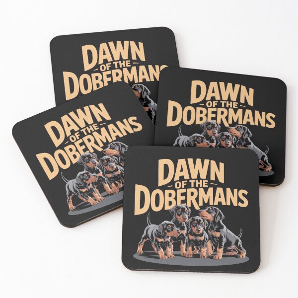 Item preview, Dawn of the Dobermans designed and sold by theartfulaspie.