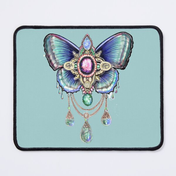 Item preview, blue butterfly designed and sold by MadomiArt.