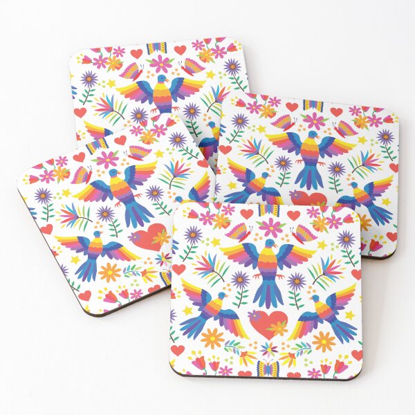 Item preview, Otomi Rainbow Birds designed and sold by Pamelandia.