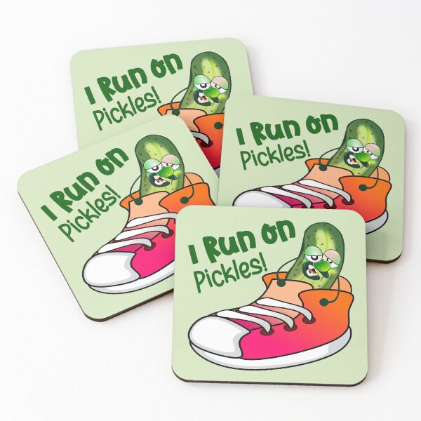 Item preview, RUNNER FUNNY CUCUMBER designed and sold by minimalartstory.