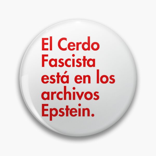 Item preview, El cerdo fascista está en los archivos Epstein designed and sold by Thelittlelord.