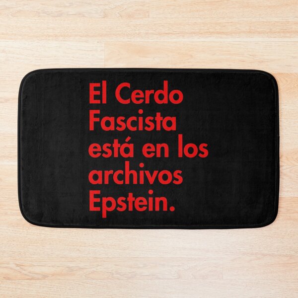 Item preview, El cerdo fascista está en los archivos Epstein designed and sold by Thelittlelord.